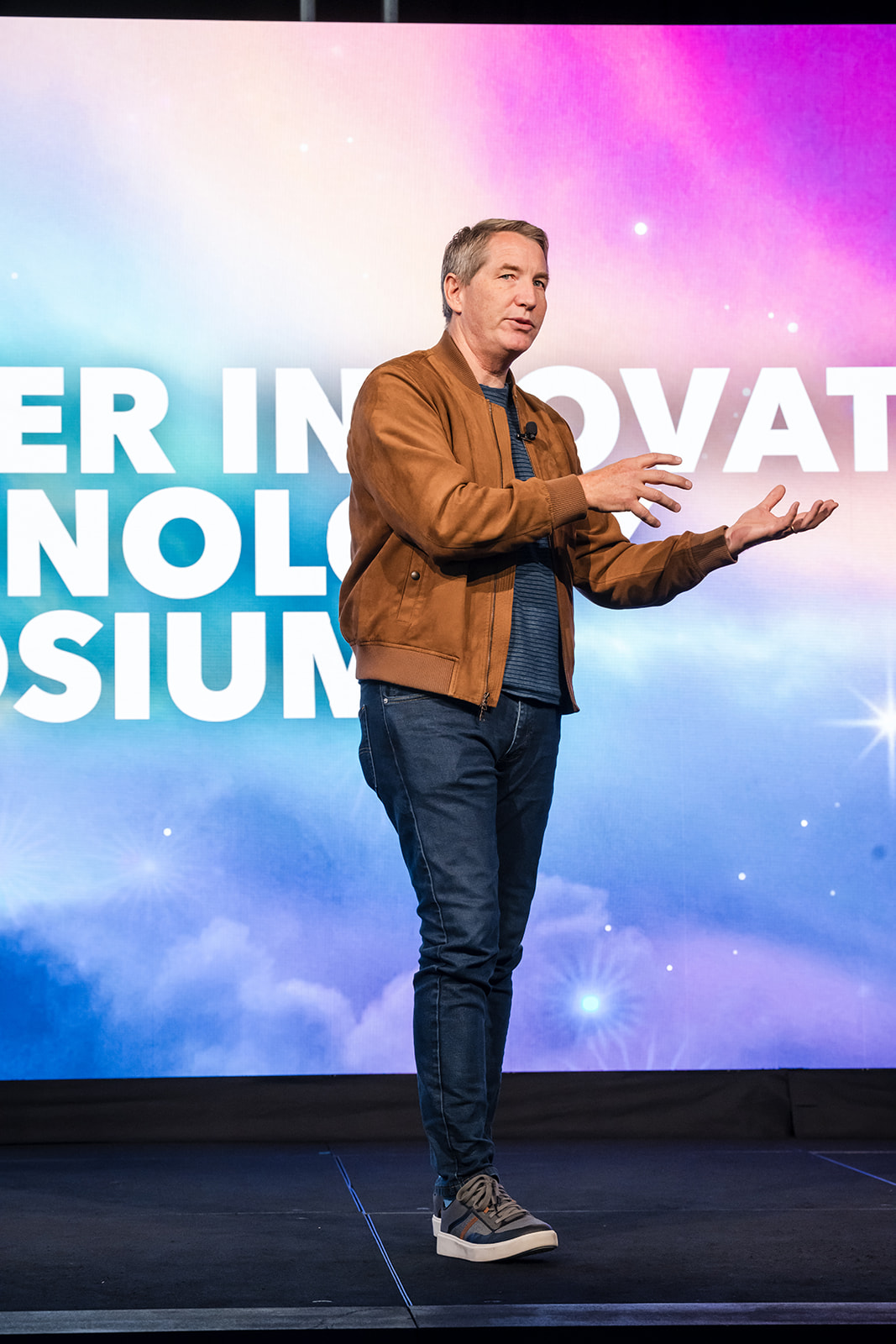 Leidos Supplier & Technology Symposium keynote — corporate event photography Washington DC
